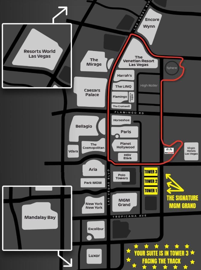No Resort Fees-Mgm Stripview-Jacuzzi-Formula 1 Track View Las Vegas Zewnętrze zdjęcie